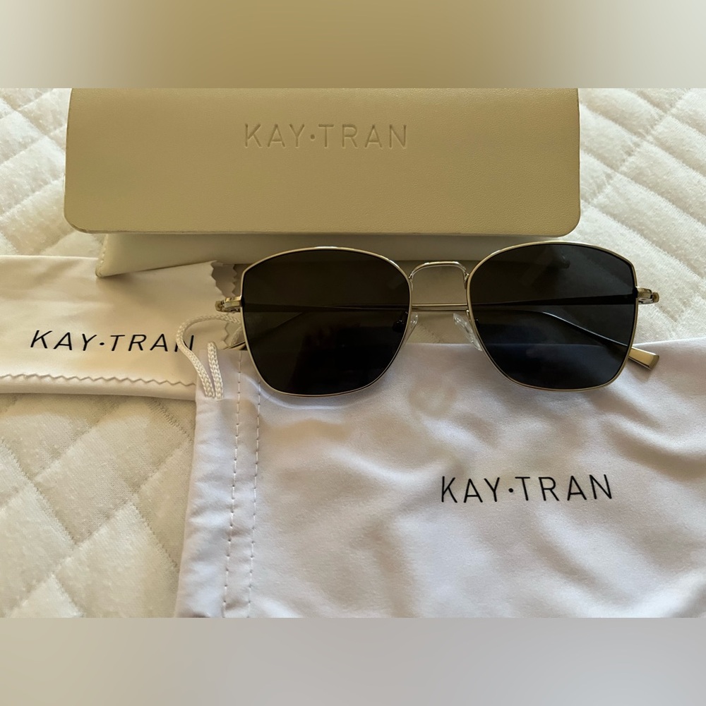 Kay Tran Women’s Kori Sunglasses in Silver